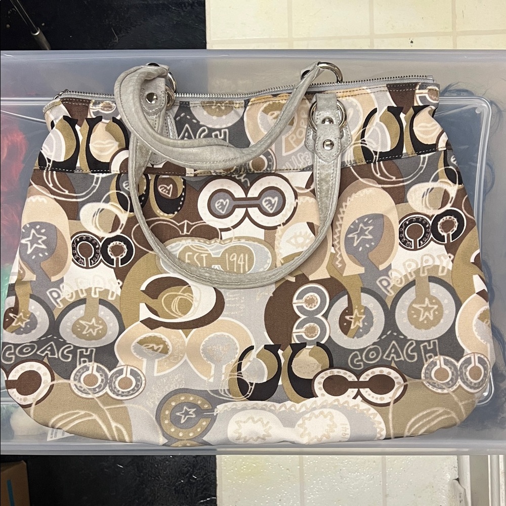 Coach Multicolor Patterned Shoulder Bag - Picture 3 of 3
